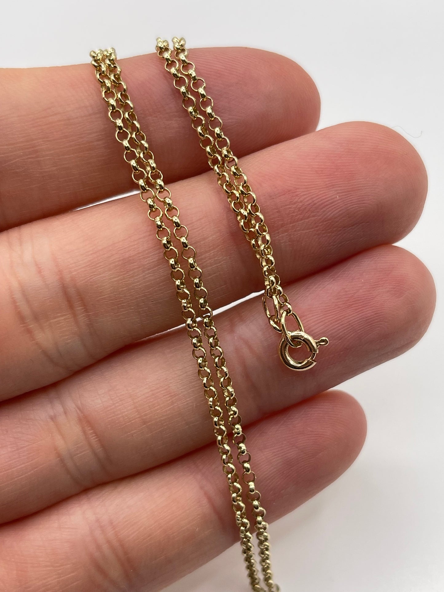 9ct gold chain 217