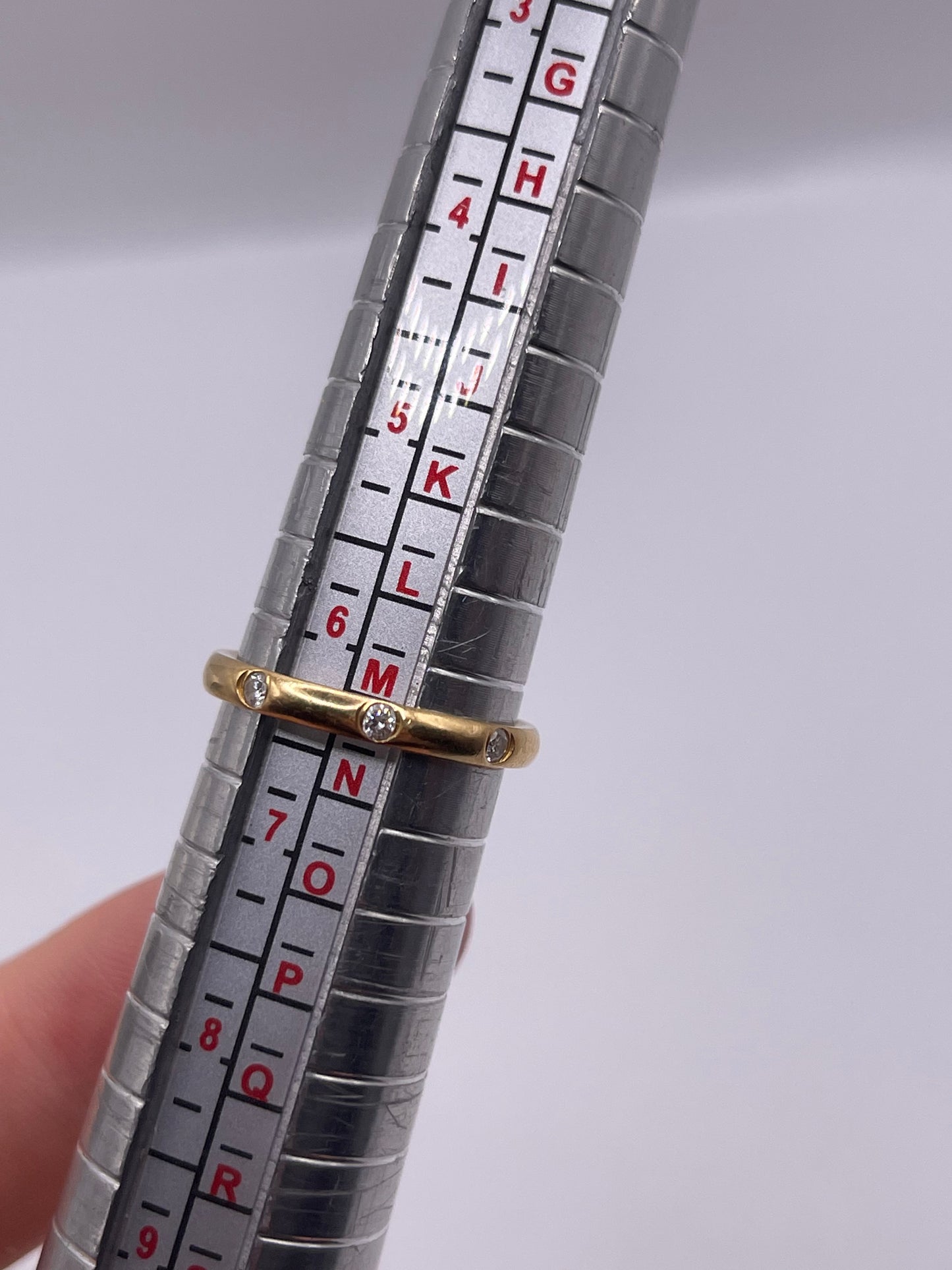 18ct gold diamond eternity ring
