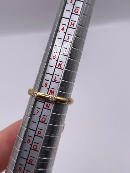 18ct gold diamond eternity ring