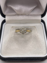 Load image into Gallery viewer, 18ct gold 50 point diamond ring
