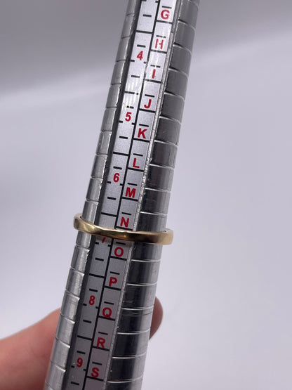 9ct gold emerald ring