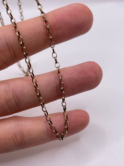 9ct gold chain 354