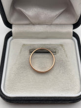 Load image into Gallery viewer, 9ct rose gold band
