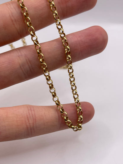 9ct gold chain 542