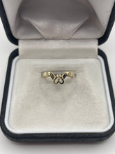 Load image into Gallery viewer, 9ct gold diamond heart ring
