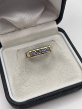 Load image into Gallery viewer, 9ct gold tanzanite ring
