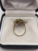 Load image into Gallery viewer, 9ct gold sapphire and diamond ring
