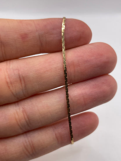 9ct gold bracelet