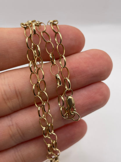 9ct gold chain 254