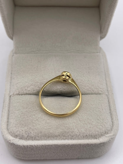 18ct gold diamond ring