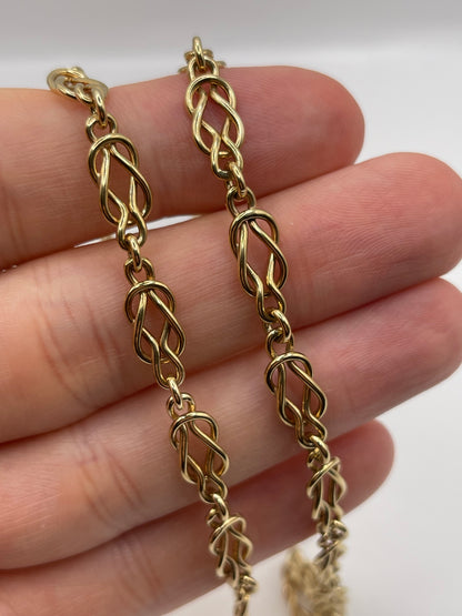 9ct gold chain 221