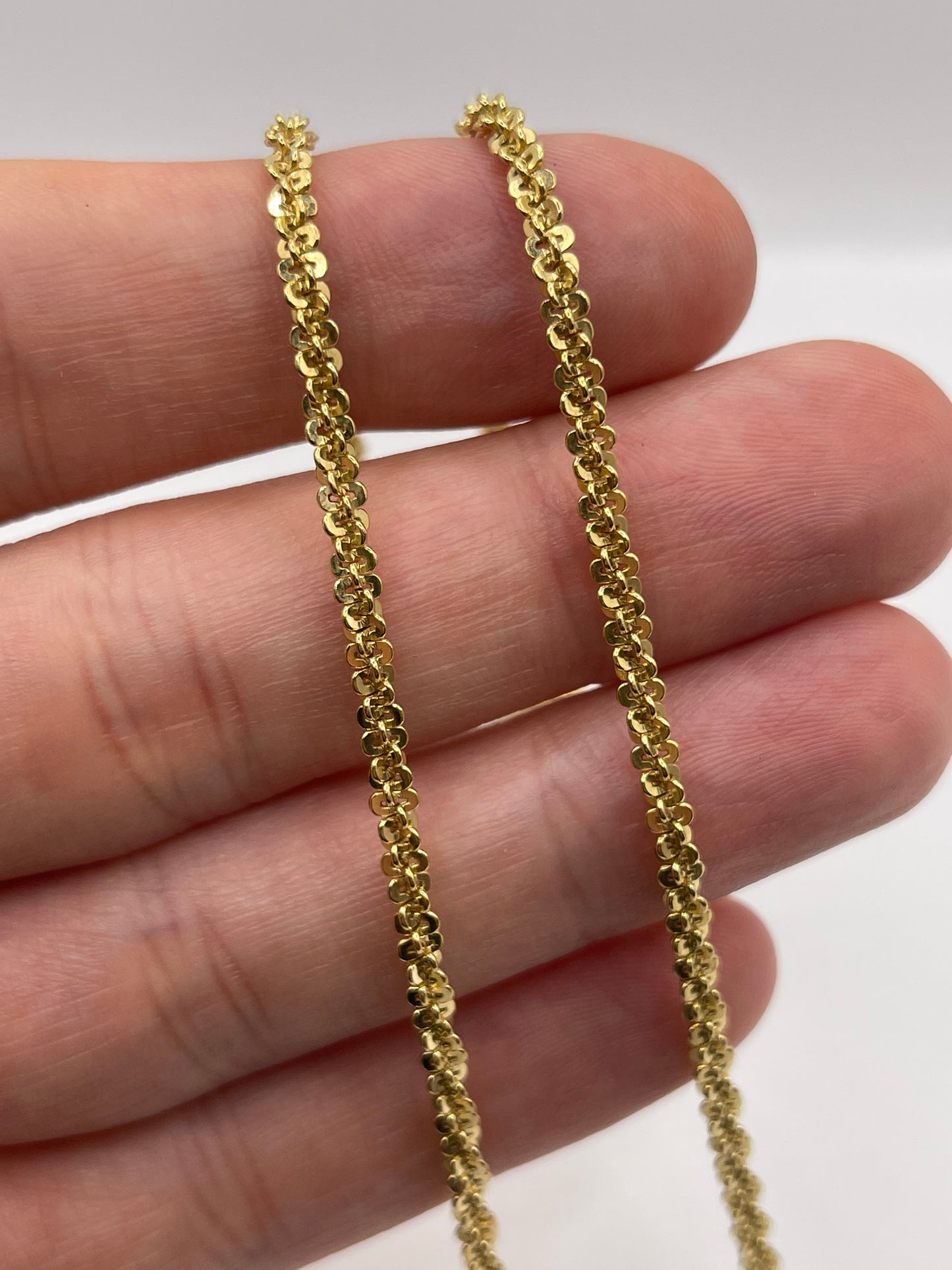9ct gold chain 187