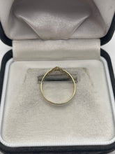 Load image into Gallery viewer, 9ct gold wishbone ring
