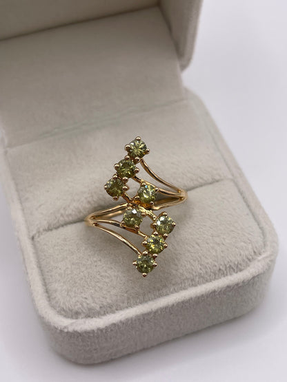 9ct gold quartz ring