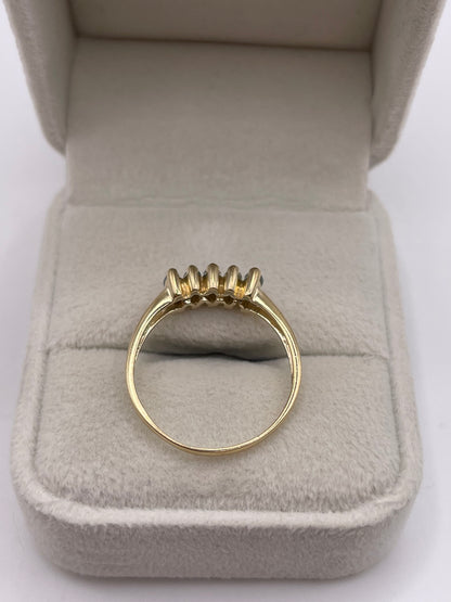 9ct gold alexandrite ring