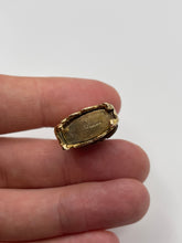 Load image into Gallery viewer, 9ct gold tigers eye Buddha pendant
