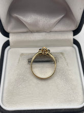 Load image into Gallery viewer, 9ct gold sapphire and opal ring
