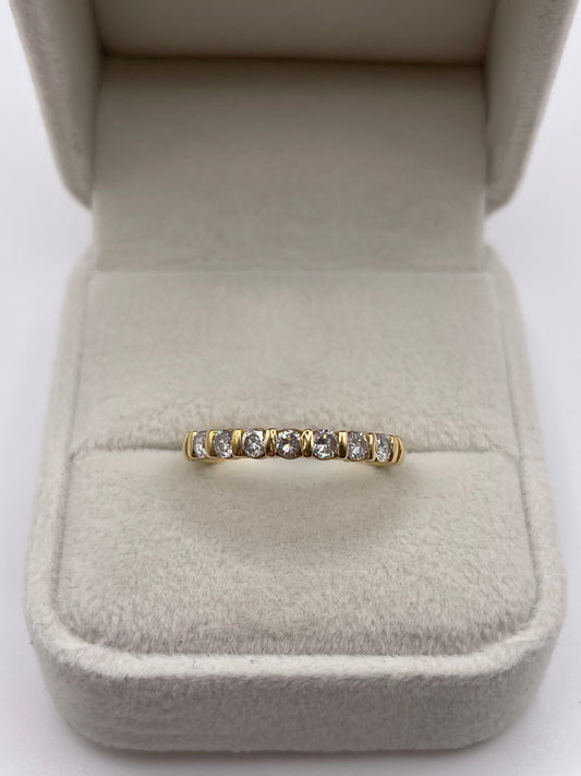 18ct gold diamond ring