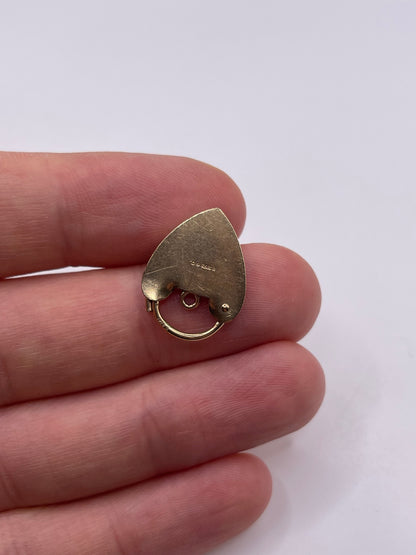 9ct gold padlock 5