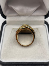 Load image into Gallery viewer, 9ct gold diamond cluster ring
