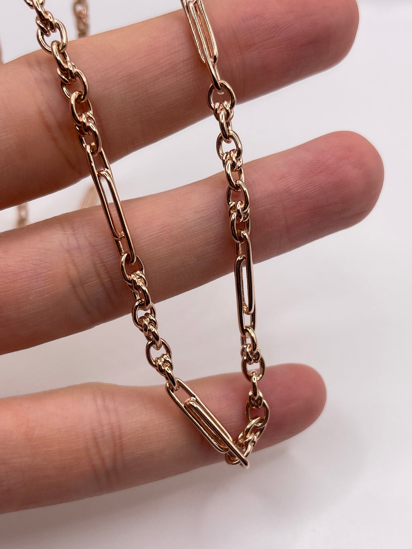 9ct rose gold chain 225