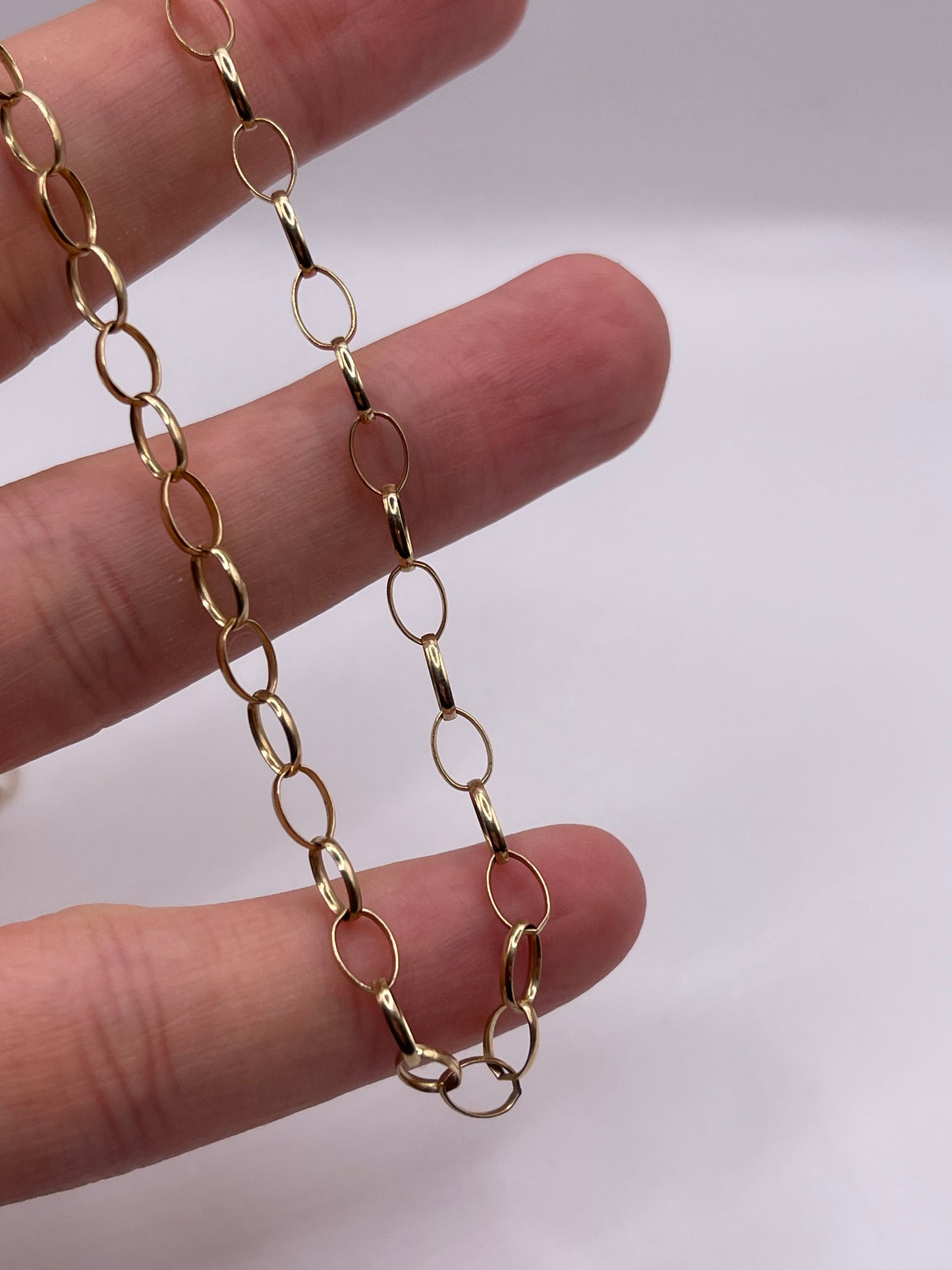 9ct gold chain 254