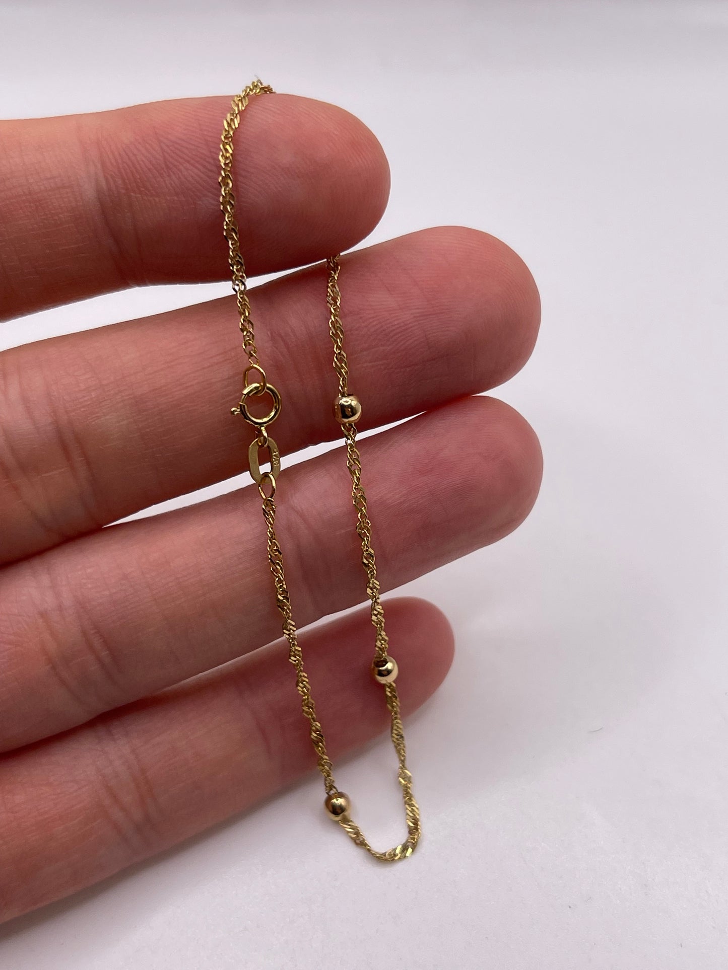 9ct gold bracelet