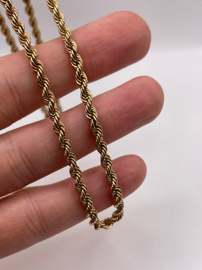 9ct gold chain 146