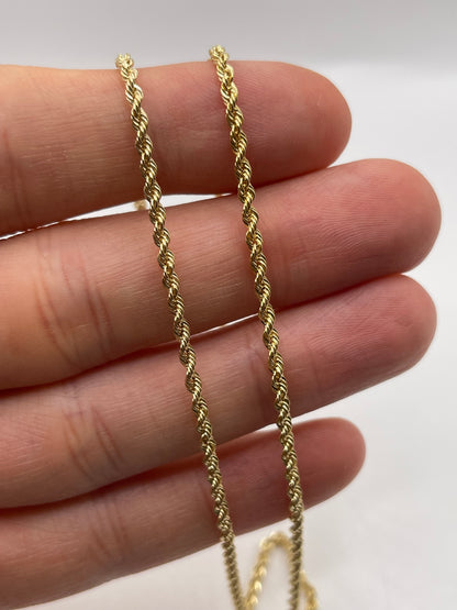9ct gold chain 368