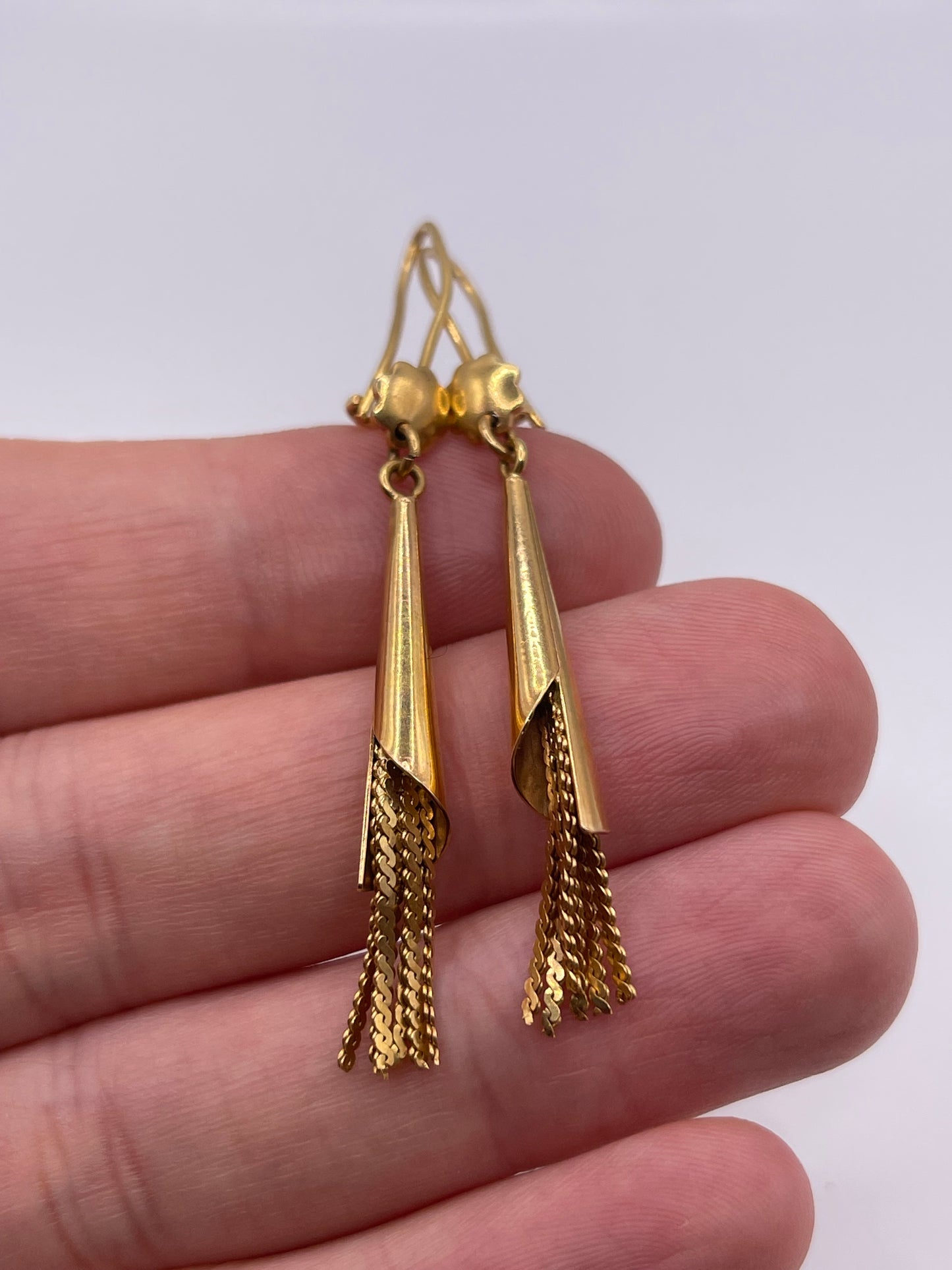 18ct gold earrings
