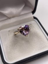 Load image into Gallery viewer, 9ct gold ametrine and diamond ring
