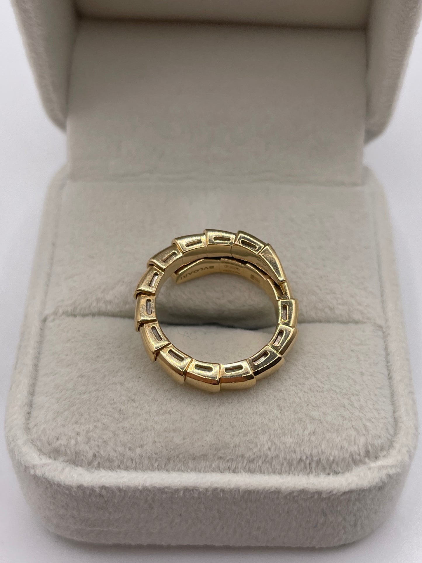 Bvlgari 18ct gold Serpenti Viper ring