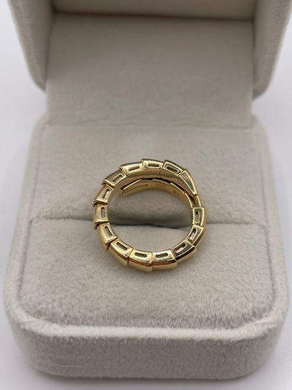Bvlgari 18ct gold Serpenti Viper ring
