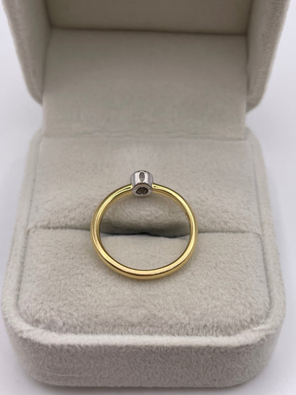 18ct gold diamond ring