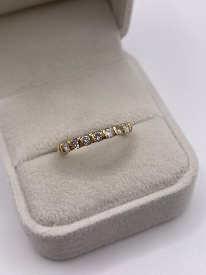 18ct gold diamond ring
