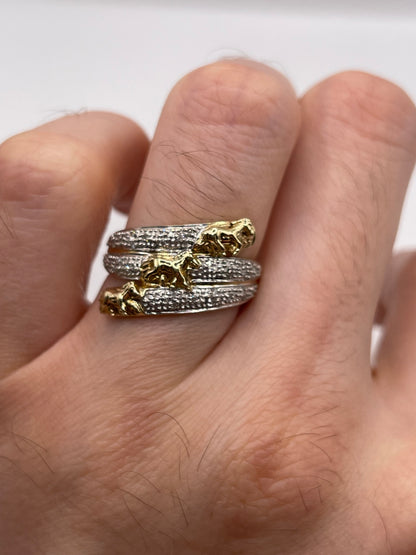 9ct gold diamond cluster ring