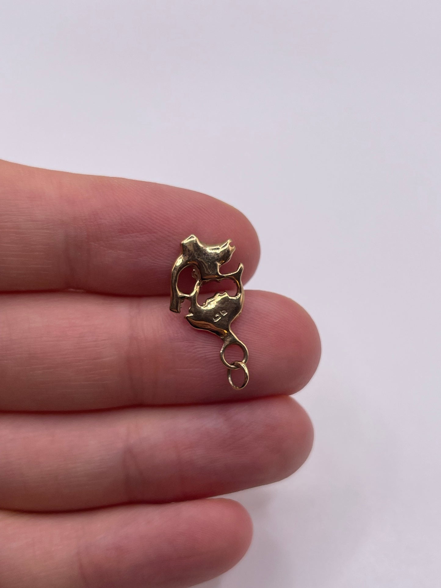 9ct gold fish charm