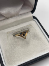 Load image into Gallery viewer, 9ct gold sapphire ring
