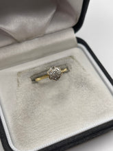 Load image into Gallery viewer, 18ct gold diamond cluster ring
