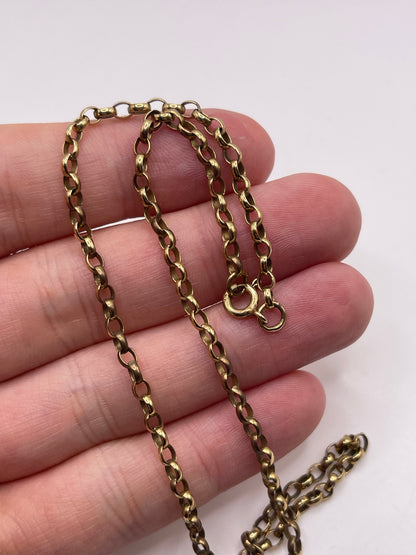 9ct gold chain 75