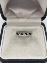 Load image into Gallery viewer, 9ct gold sapphire and diamond ring
