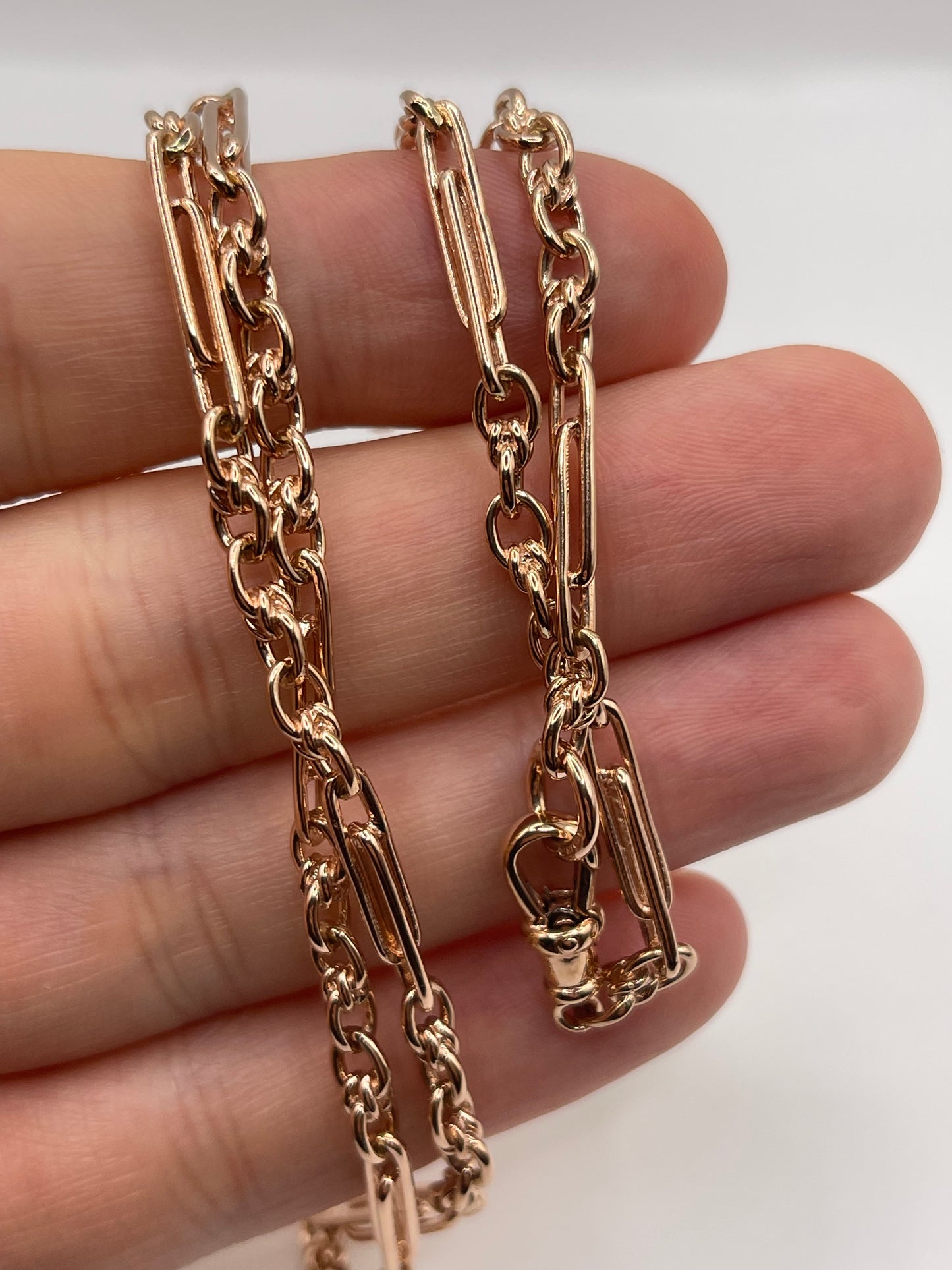 9ct rose gold chain 225