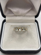 Load image into Gallery viewer, 9ct gold aquamarine ring
