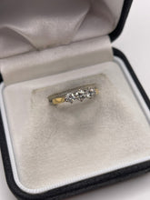 Load image into Gallery viewer, 18ct gold 50 point diamond ring
