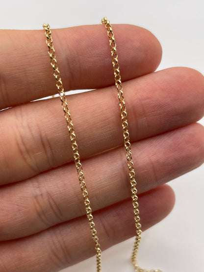 9ct gold chain 260