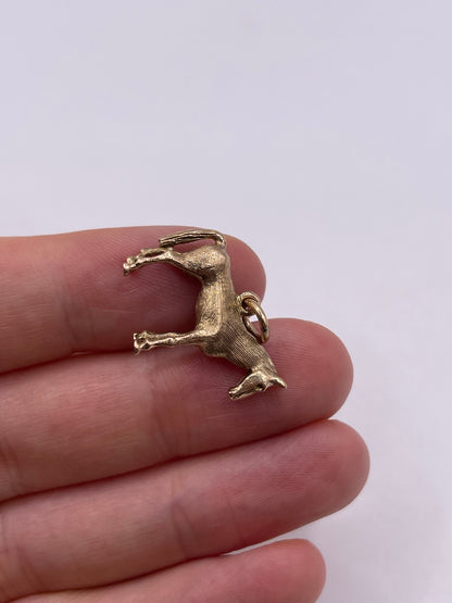 9ct gold horse charm