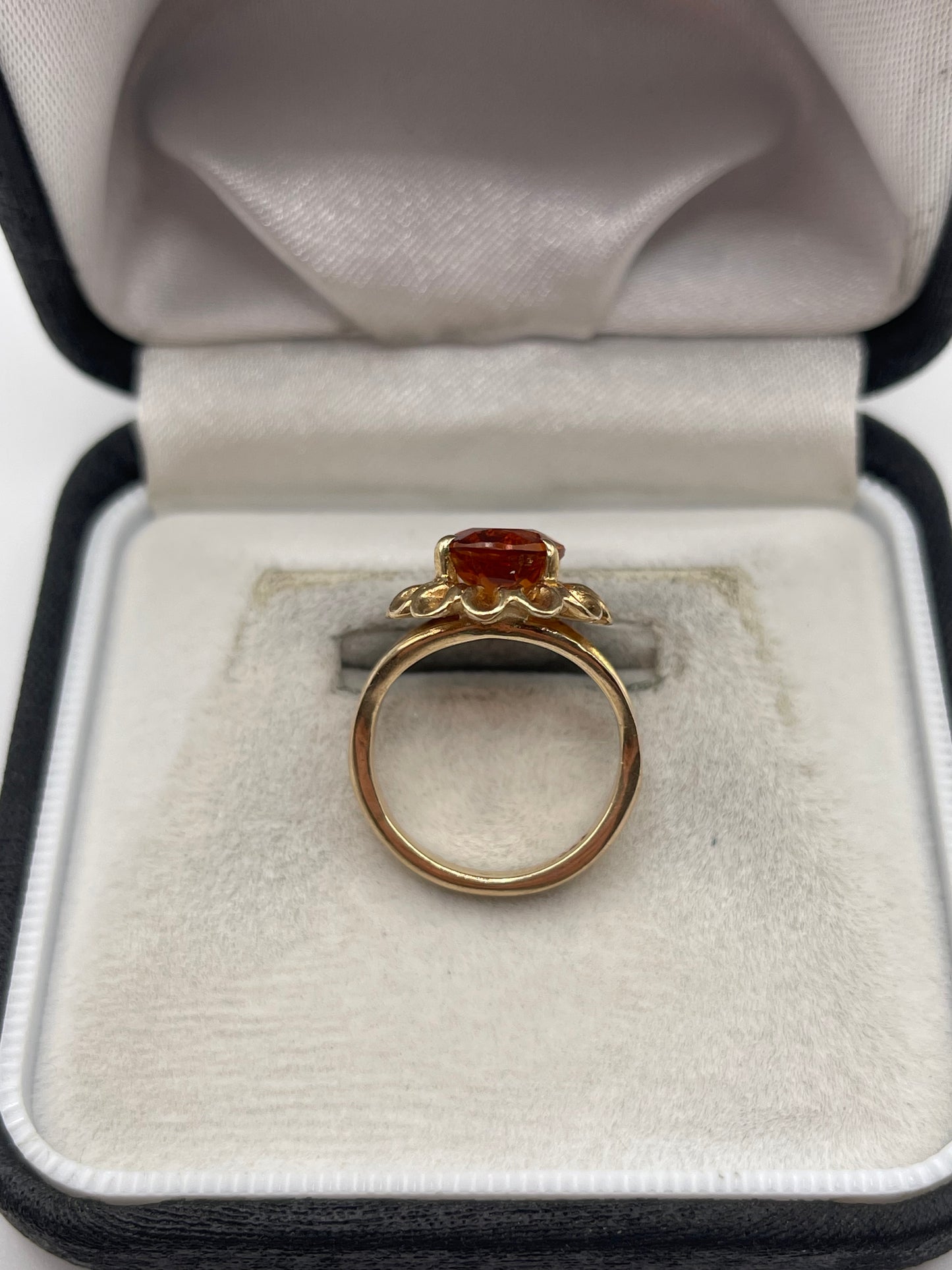 9ct gold paste ring