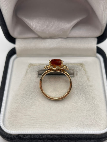9ct gold paste ring