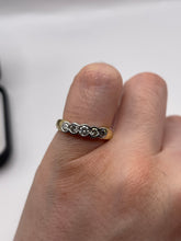 Load image into Gallery viewer, 18ct gold 50 point diamond ring
