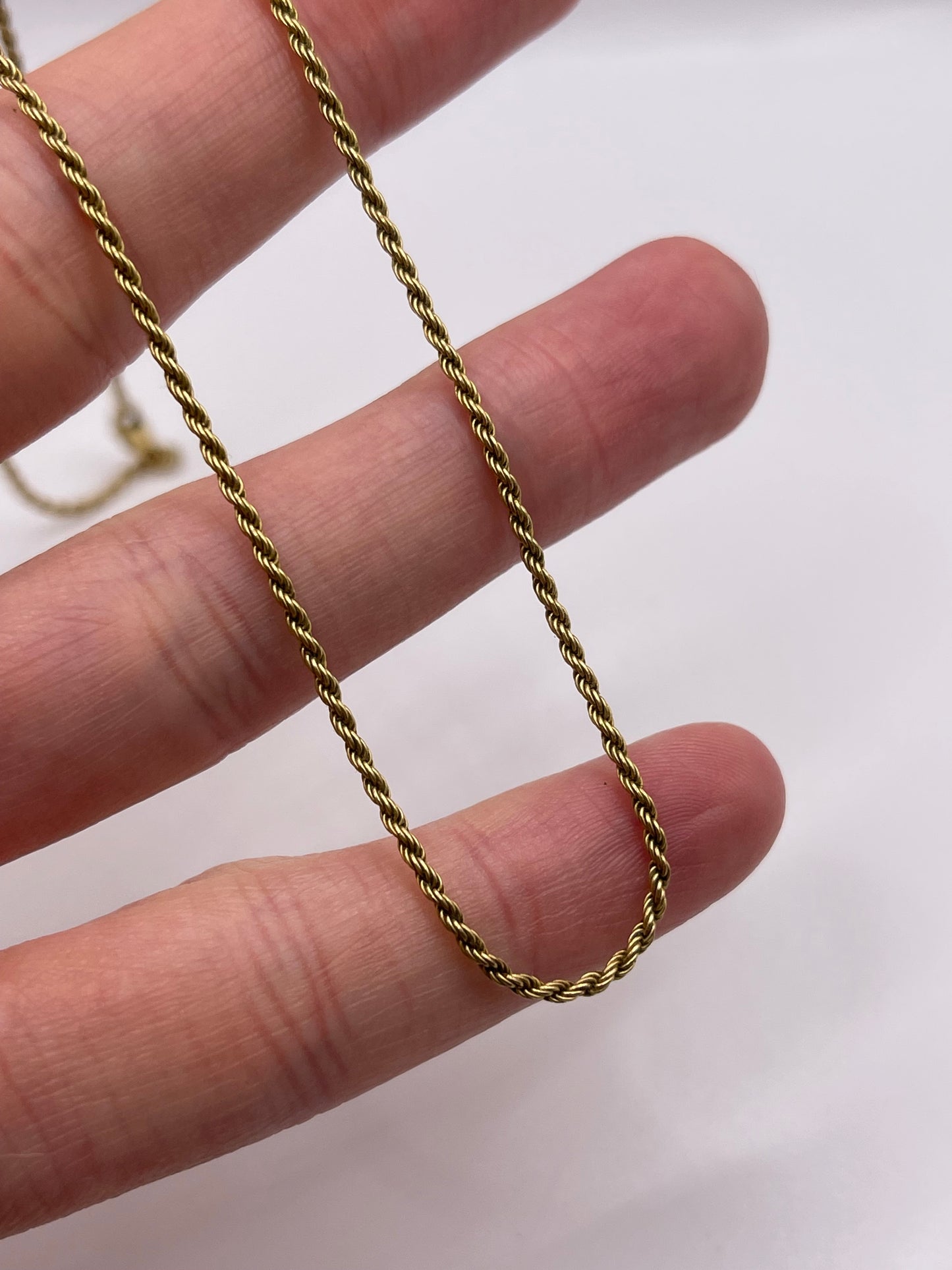 9ct gold chain 163